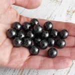 12mm beads for stretchable shungite bracelets