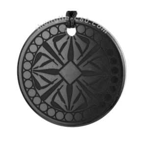 black mandala pendant Forgiveness