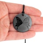 butterfly wing pendant 35 mm