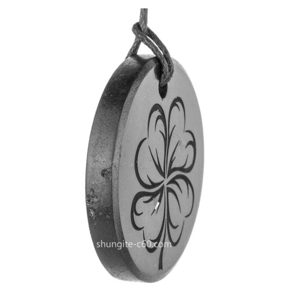 four leaf clover pendant stone