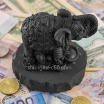 figurine of shungite mony elephant