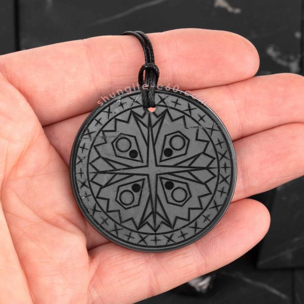 mandala necklace 45mm