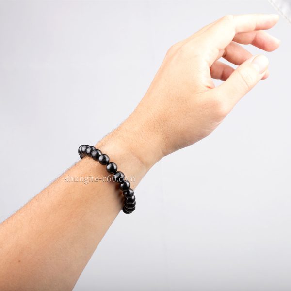 black stone bracelet