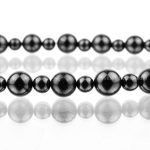 shungite beaded necklace from Russia