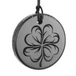 black shungite Clover for good luck