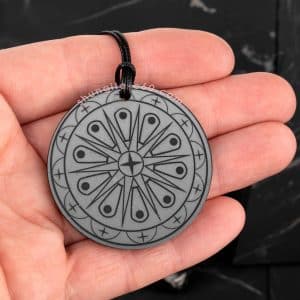 shungite mandala Opportunity 4.5 cm