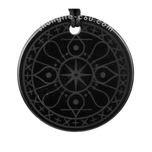 shungite protection mandala