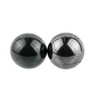 Shungite spheres harmonizers from karelia