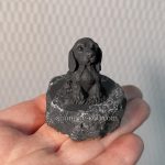 shungite dog figurine kokker