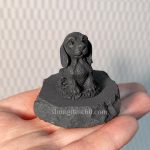 shungite dogs figurines