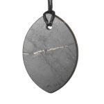 shungite pendant Leaf