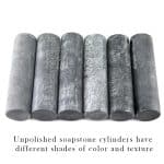 soapstone unpolished wands