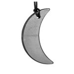 shungite pendant Crescent