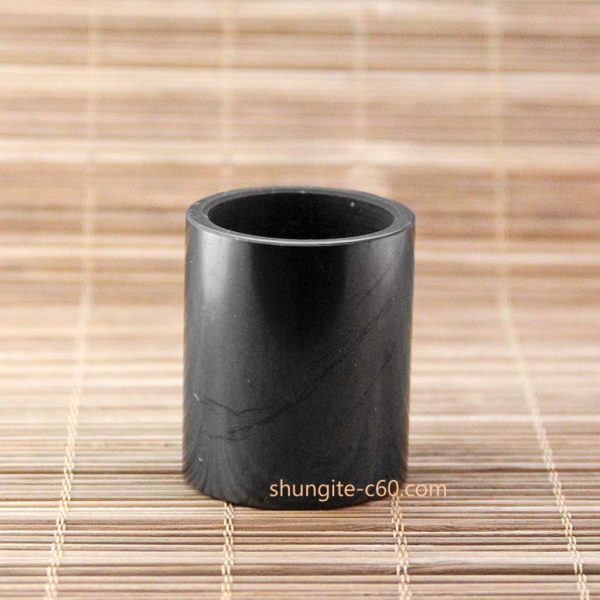 shungite shot natural stone pite