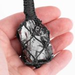 russian stone pendant made of elite shungite for 5G protection lot 23