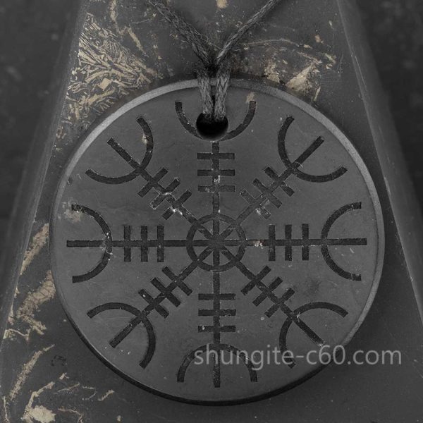 Aegishjalmur Pendant shungite stone