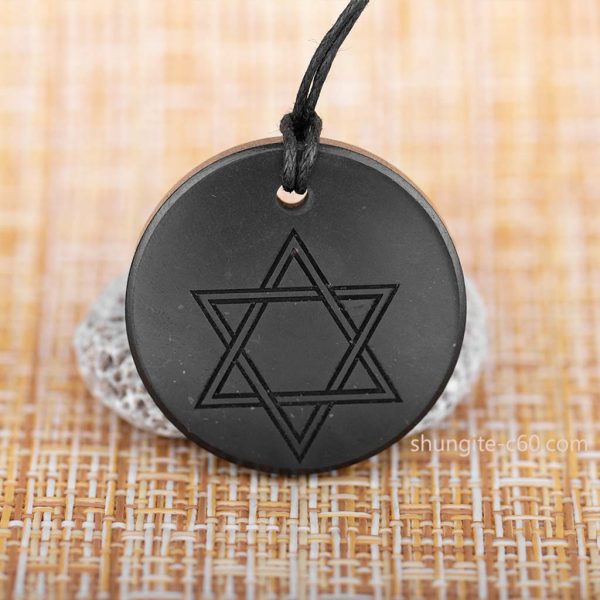 Star of David pendant amulet