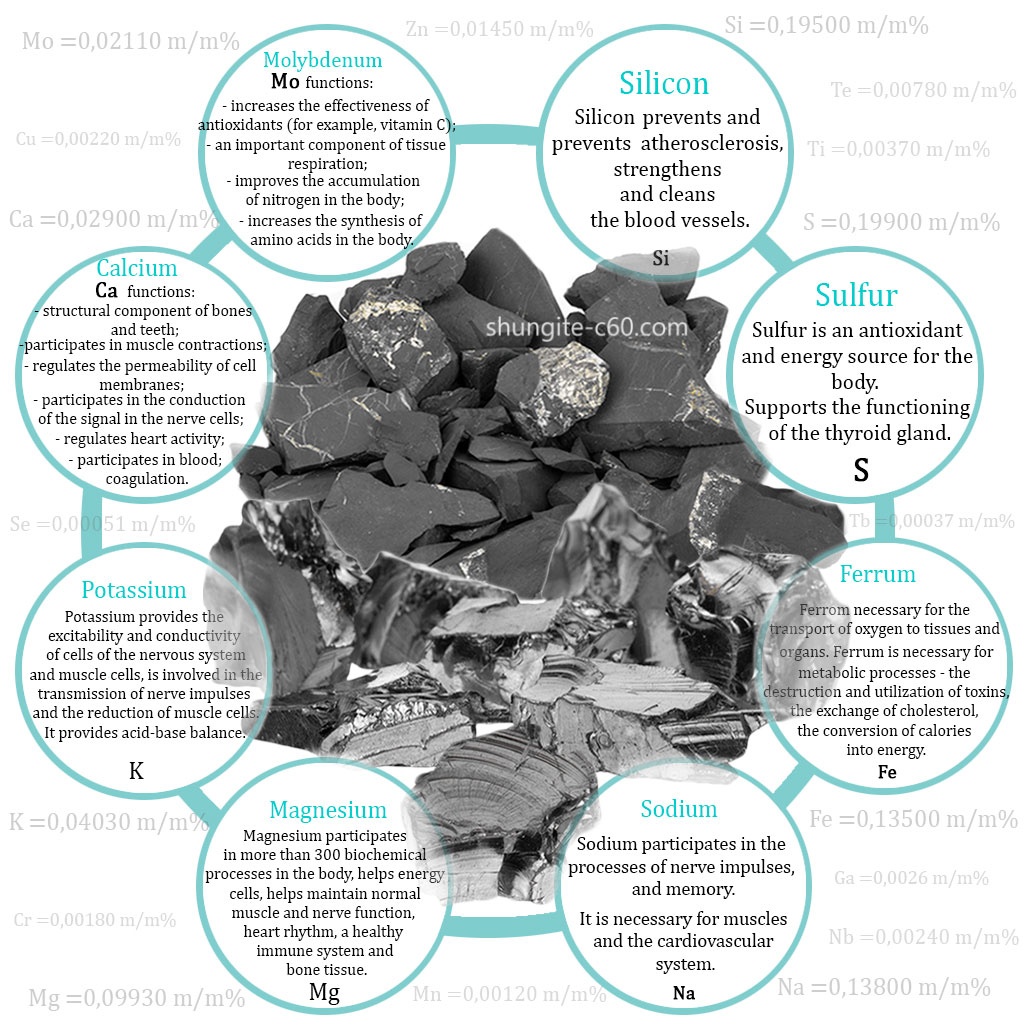 shungite chemical composition