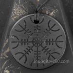 shungite pendant helm of awe