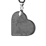 shungite heart pendant