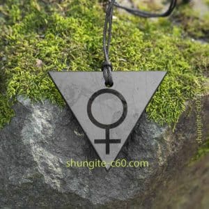 shungite pendnat venus