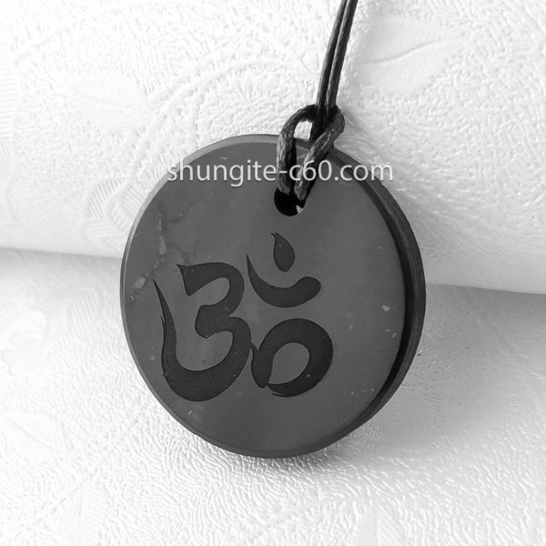 om necklace of shungite