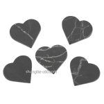 shungite emf protection plate heart