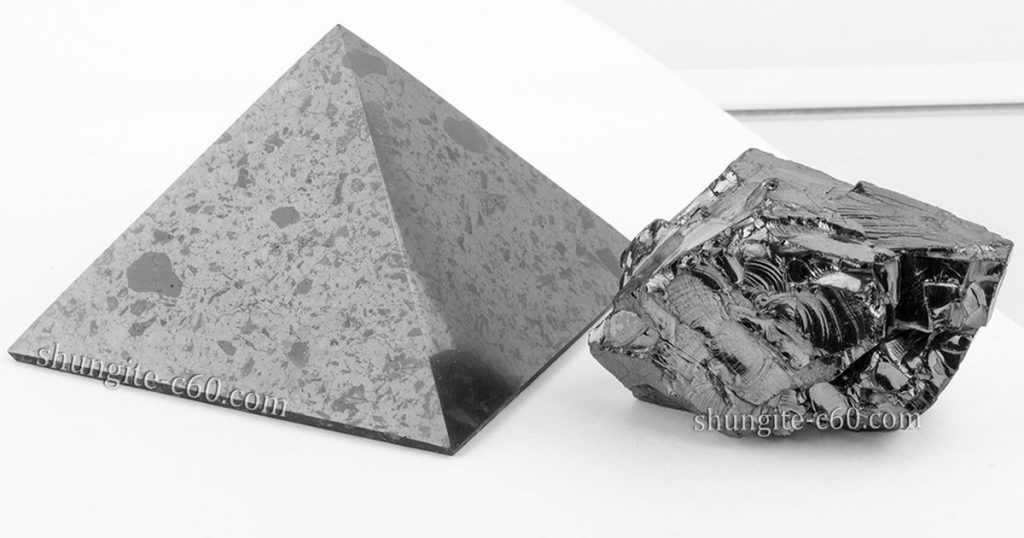 elite shungite and shungite pyramid