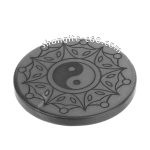 real shungite emf protective circle Yin and Yang сreation and unity