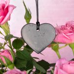 shungite heart pendant