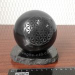 large shungite flower of life sphere 100mm