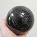 large shungite flower of life sphere