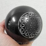 flower of life shungite sphere natural