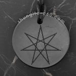 shungite necklace septagram