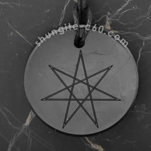 shungite necklace septagram