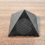 shungite pyramid flower of life from karelia