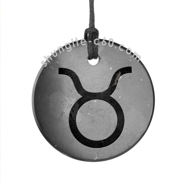 shungite zodiac necklace taurus