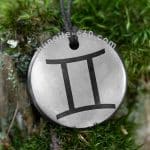shungite pendant gemini