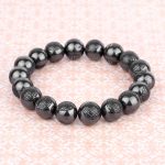 authentic shungite bracelet with Flower of Life