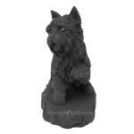 yorkie garden statue