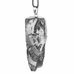 elite shungite pendant silver color