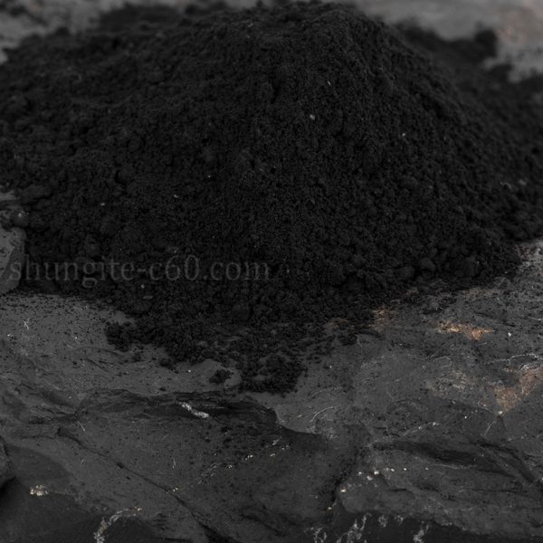 shungite dust black