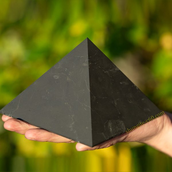 large shungite pyramid