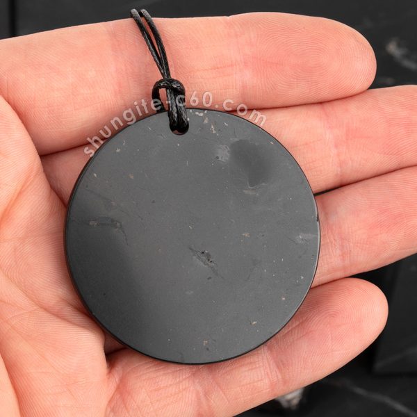 shungite stone pendants from russia