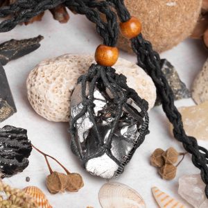 Spiritual Necklace from Russian shungite