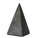 shungite for EMF Protection pyramid unpolished