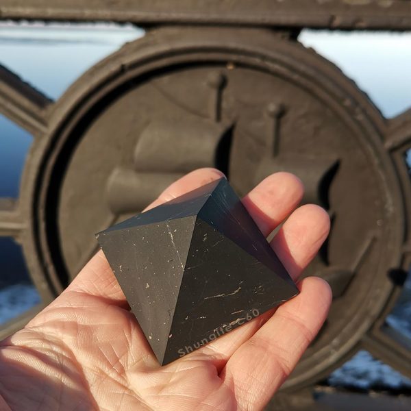 unpolished pyramid from Karelia