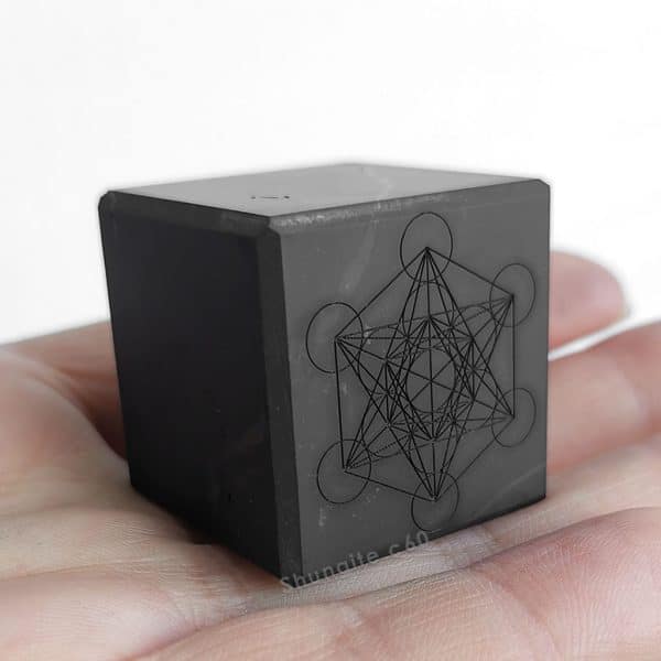 Shungite Metatron Cube 1.18 in