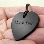 shungite pendant HEART Love