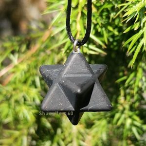 crystal merkaba pendant